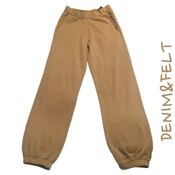 SPIRIT JERSEY Caramel Brown Soft Joggers/Sweatpants with Pockets!! NEW/NWT!!🤎🤎 - Picture 1 of 5